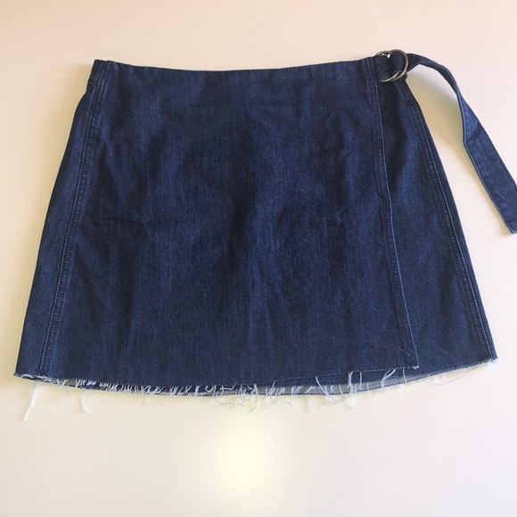 Madewell Mini Wrap Skirt - Picture 4 of 11